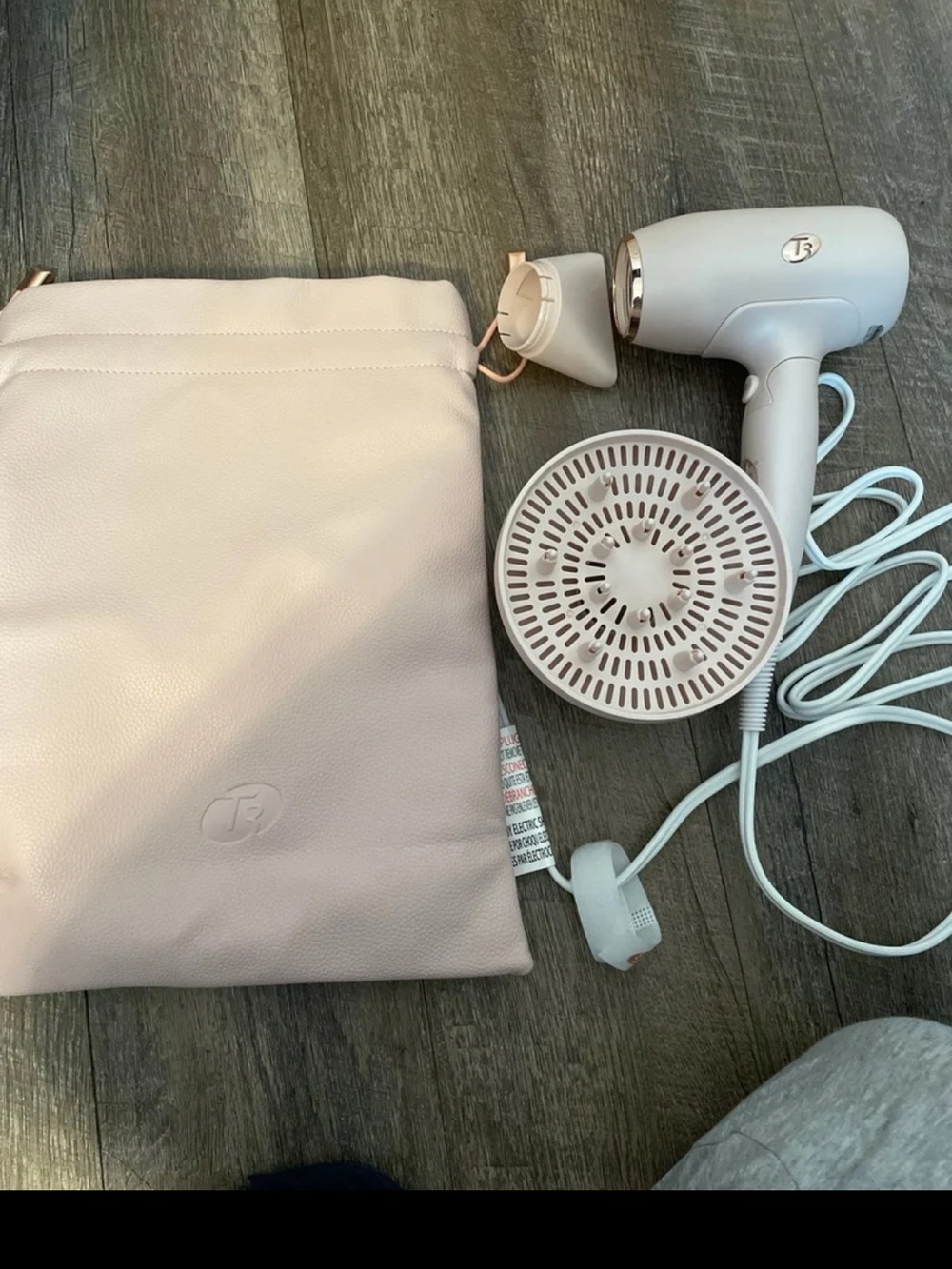 T3 Compact Travel Hair Dryer & Diffuser